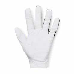 Under Armour Medal Golf Glove - Black/White -Golf Clubs Shop 1349705 001 ex2. x1000