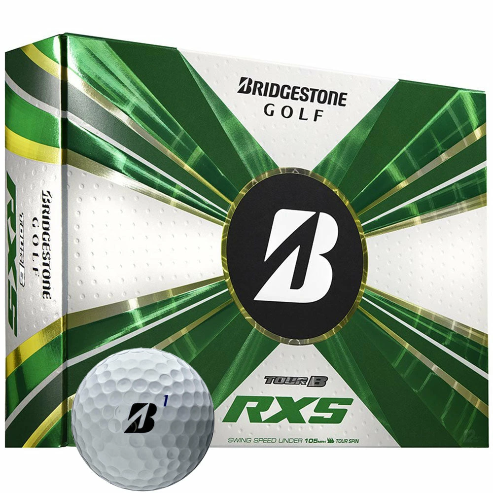 Bridgestone Tour B RXS Golf Balls - White - 12 Pack 3 Bridgestone Tour B RXS Golf Balls - White - 12 Pack