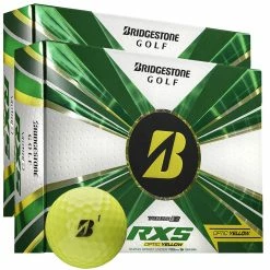 Bridgestone Tour B RXS Golf Balls - Yellow - Double Dozen
