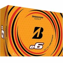 Bridgestone E6 Golf Balls - White - Double Dozen -Golf Clubs Shop bridgestone e6 white 1 1