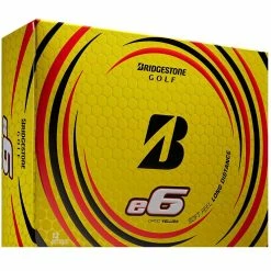 Bridgestone E6 Golf Balls - Yellow - 12 Pack -Golf Clubs Shop bridgestone e6 yellow 1