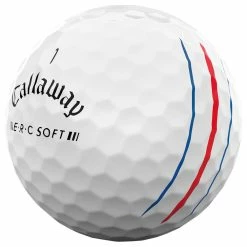 Callaway ERC Soft Triple Track Golf Balls - White - 12 Pack -Golf Clubs Shop callaway erc soft triple track balls white 12 pack 2