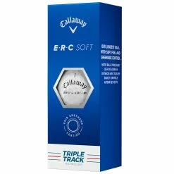 Callaway ERC Soft Triple Track Golf Balls - White - 12 Pack -Golf Clubs Shop callaway erc soft triple track balls white 12 pack 5