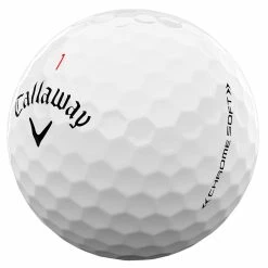 Callaway Chrome Soft Golf Balls - White - Double Dozen -Golf Clubs Shop chrome soft 1 1