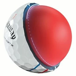 Callaway Chrome Soft Triple Track Golf Balls - White - 12 Pack -Golf Clubs Shop chrome soft triple track white 4