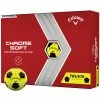 Callaway Chrome Soft Truvis Golf Balls - Yellow/Black - 12 Pack -Golf Clubs Shop chrome soft truvis yellow black 6