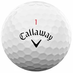 Callaway Chrome Soft X LS Golf Balls - White - 12 Pack -Golf Clubs Shop chrome soft x ls white 3