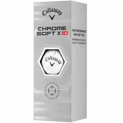 Callaway Chrome Soft X LS Golf Balls - White - 12 Pack -Golf Clubs Shop chrome soft x ls white 4