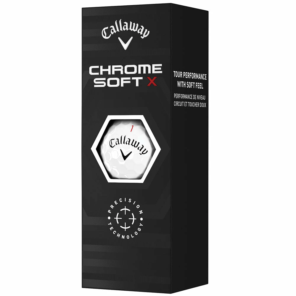 Callaway Chrome Soft X Golf Balls - White - Double Dozen 7 Callaway Chrome Soft X Golf Balls - White - Double Dozen - Image 5