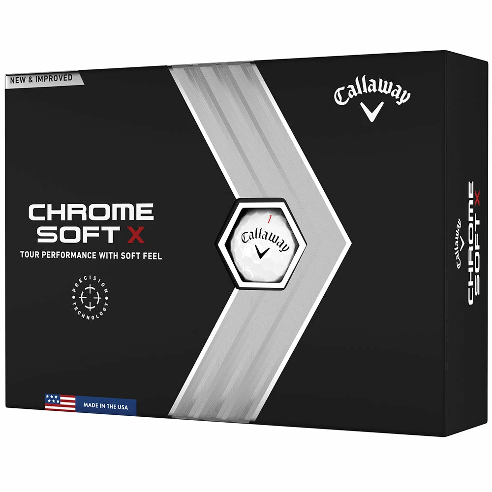 Callaway Chrome Soft X Golf Balls - White - Double Dozen 8 Callaway Chrome Soft X Golf Balls - White - Double Dozen - Image 6