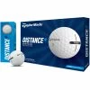 TaylorMade Distance+ Golf Balls - White - 12 Pack -Golf Clubs Shop distance white 7