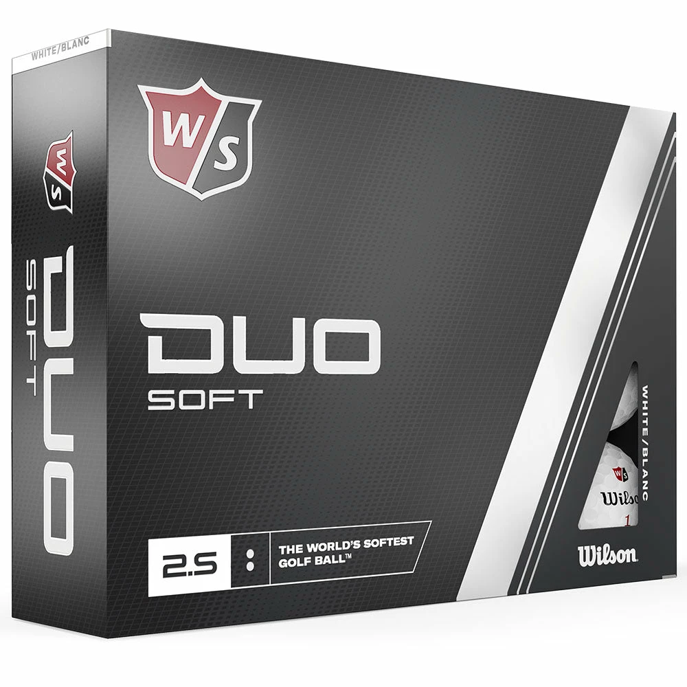 Wilson Staff Duo Soft Golf Balls - White - 12 Pack 6 Wilson Staff Duo Soft Golf Balls - White - 12 Pack - Image 4