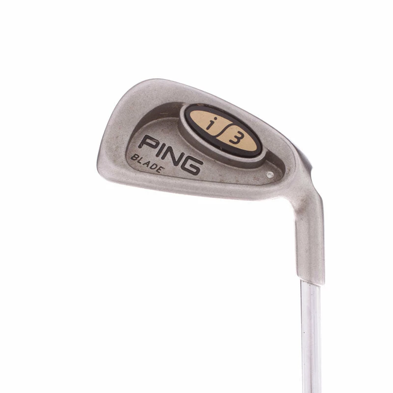 Ping I3 Blade Steel Men's Right Hand 5 Iron Silver Dot Stiff - Ping Cushin JZ 3 Ping I3 Blade Steel Men's Right Hand 5 Iron Silver Dot Stiff - Ping Cushin JZ