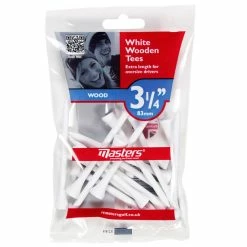 Golf Clubs Shop 4 Masters Wooden Tees - 3 1/4" - Pack Of 85