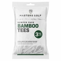 Masters Bamboo 3 1/4" Bumper Tees - Pack Of 85