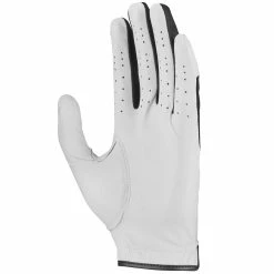 Nike Tech Extreme VII Reg Leather Glove - White/Black -Golf Clubs Shop nike tech extreme vii reg left hand glove 3