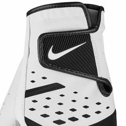 Nike Tech Extreme VII Reg Leather Glove - White/Black -Golf Clubs Shop nike tech extreme vii reg left hand glove 5