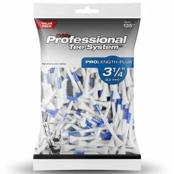 Golf Pride Pride PTS Pro Length Plus 3 1/4" Tees (Pack Of 135) - Blue