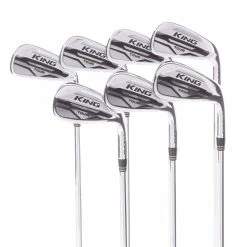 Cobra MIM TOUR Steel Men's Right Hand Irons 4-PW 2* Flat Regular Shaft - True Temper Dynamic Gold