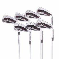 Ping G410 Steel Men's Right Hand Hand Irons 5-SW Red Dot Regular - Ping AWT 2.0