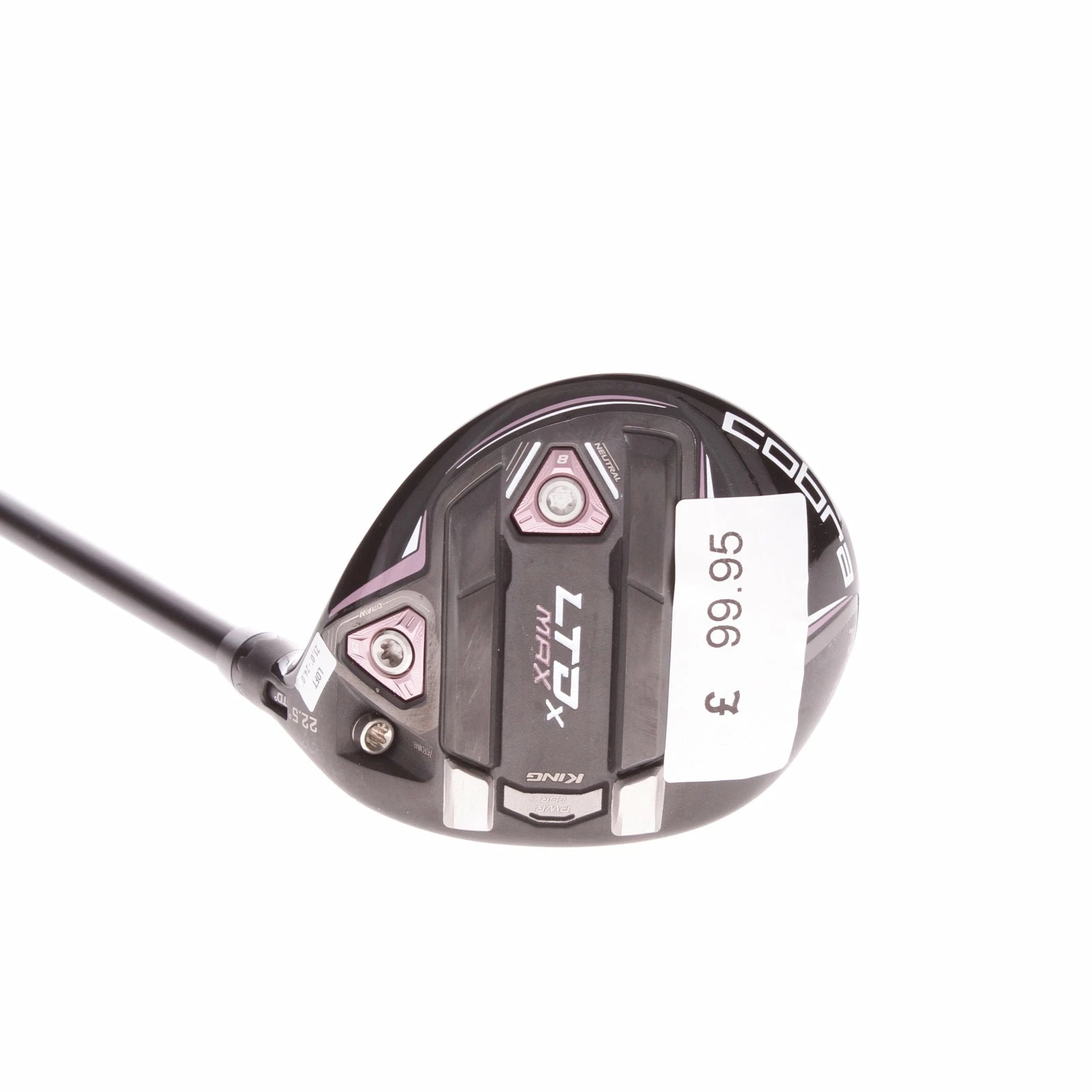 Cobra LTD X MAX Graphite Ladies Right Hand Fairway 7 Wood 22.5 Degree Ladies - Mamiya HELIUM 4F1 3 Cobra LTD X MAX Graphite Ladies Right Hand Fairway 7 Wood 22.5 Degree Ladies - Mamiya HELIUM 4F1