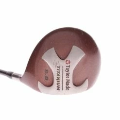 TaylorMade TITANIUM Graphite Men's Right Hand Driver 9.5 Degree Stiff - Taylormade Bubble Shaft S-90