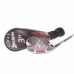 Srixon ZX Graphite Men's Left Hand 3 Hybrid 19 Degree Extra Stiff - Hzrdus Smoke 6.5 -Golf Clubs Shop sh hc13404a 1
