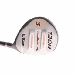 Wilson Staff Wilson 1200 Dual Metal Graphite Men's Right Hand Fairway 3 Wood 15 Degree Regular - Wilson 1200