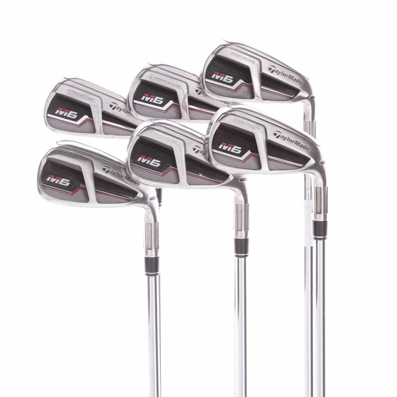 TaylorMade M6 Steel Men's Right Hand Irons 5-PW Regular - KBS Max 85 3 TaylorMade M6 Steel Men's Right Hand Irons 5-PW Regular - KBS Max 85