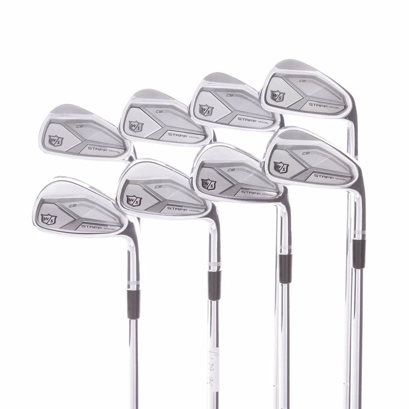 Wilson Staff Staff Model CB Steel Men's Right Hand Iron 3-PW Extra Stiff - Dynamic Gold 120 3 Wilson Staff Staff Model CB Steel Men's Right Hand Iron 3-PW Extra Stiff - Dynamic Gold 120
