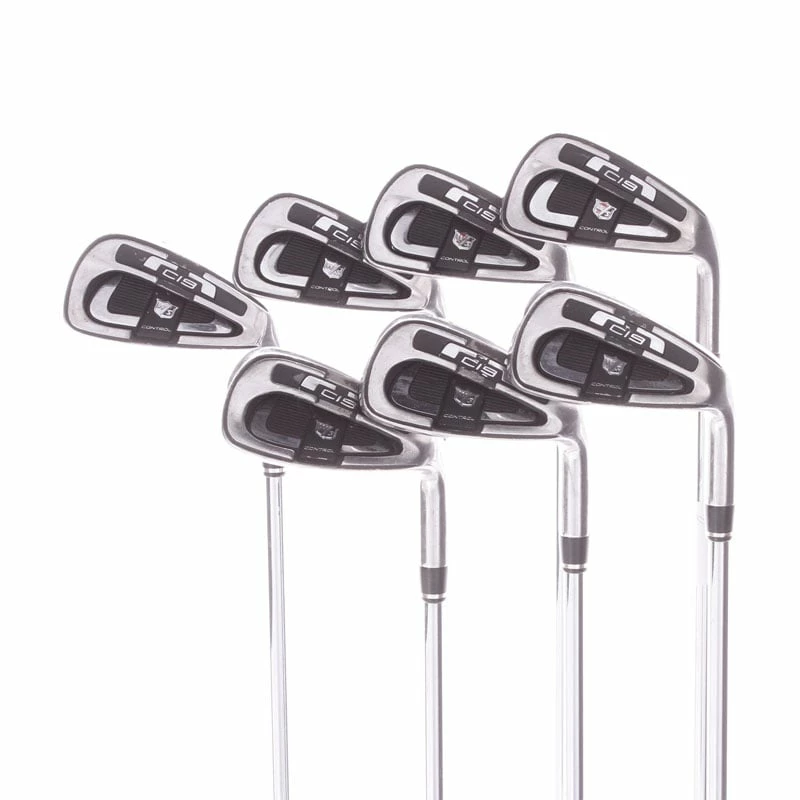 Wilson Staff C19 Steel Men's Right Hand Irons 4-PW Regular - Stepless Shaft 105 3 Wilson Staff C19 Steel Men's Right Hand Irons 4-PW Regular - Stepless Shaft 105