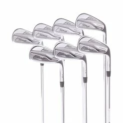 Titleist AP2 718 Steel Men's Right Hand Irons 4-PW Stiff - AMT Black S300