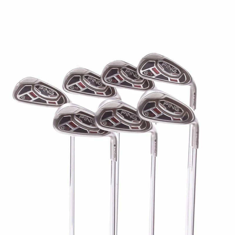 Ping G15 Steel Men's Right Hand Irons 4-PW Blue Dot Regular - Ping 3 Ping G15 Steel Men's Right Hand Irons 4-PW Blue Dot Regular - Ping