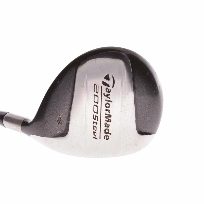 TaylorMade 200 Steel Steel Men's Right Hand Fairway 4 Wood Regular - True Temper 3 TaylorMade 200 Steel Steel Men's Right Hand Fairway 4 Wood Regular - True Temper