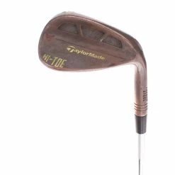 TaylorMade Milled Grind Hi Toe Steel Men's Right Hand Gap Wedge +1/4" 54 Degree 10 Bounce 10 Bounce Wedge - NS Pro Modus 120