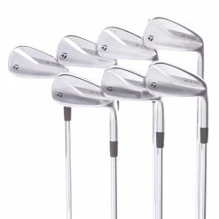 Golf Clubs Shop 24 TaylorMade P-770 2020 Steel Men's Right Hand Irons 5-PW+AW Stiff - MS Pro Modus Tour 105
