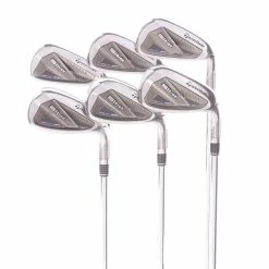 TaylorMade Sim 2 Max Steel Men's Right Hand Irons 5-PW Stiff - KBS Max 85