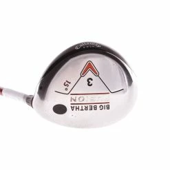 Callaway Big Bertha Fusion Graphite Men's Right Hand Fairway 3 Wood 15 Degree Regular - Aldila NVS 55