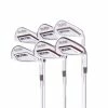 Tour Edge Exotics E722 Vibrcor Steel Men's Right Hand Irons 5-PW Stiff True Temper XP95 S300 -Golf Clubs Shop sh hc20484a