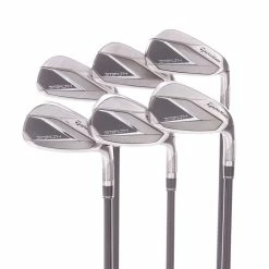TaylorMade Stealth Graphite Men's Right Hand Irons 5-PW Stiff - Ventus Red 7S