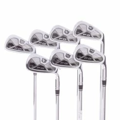 Wilson Staff FG Tour V2 Steel Men's Right Irons 4-PW Stiff - KBS Tour