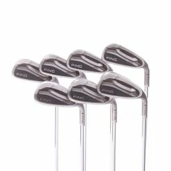 G25 4-PW Steel Men's Right Hand Hand Irons 4-PW Blue Dot Regular - Ping CFS