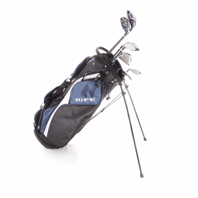 Rife RX2 Steel Men's Right Hand Driver 3 Wood 4 And 5 Hybrid 6-sw Putter Plus Stand Bag Regular - Rife 8 Rife RX2 Steel Men's Right Hand Driver 3 Wood 4 And 5 Hybrid 6-sw Putter Plus Stand Bag Regular - Rife - Image 6