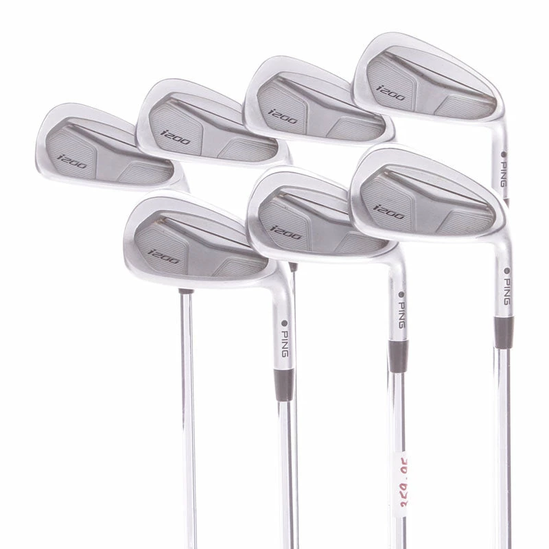 Ping I200 Steel Men's Right Hand Irons 4-PW Black Dot Regular - KBS Tour 110 3 Ping I200 Steel Men's Right Hand Irons 4-PW Black Dot Regular - KBS Tour 110
