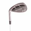 TaylorMade Hi Toe Big Foot Copper Steel Men's Left Hand Lob Wedge 58 Degree 15 Bounce Wedge - KBS Hi Rev 2.0 115g
