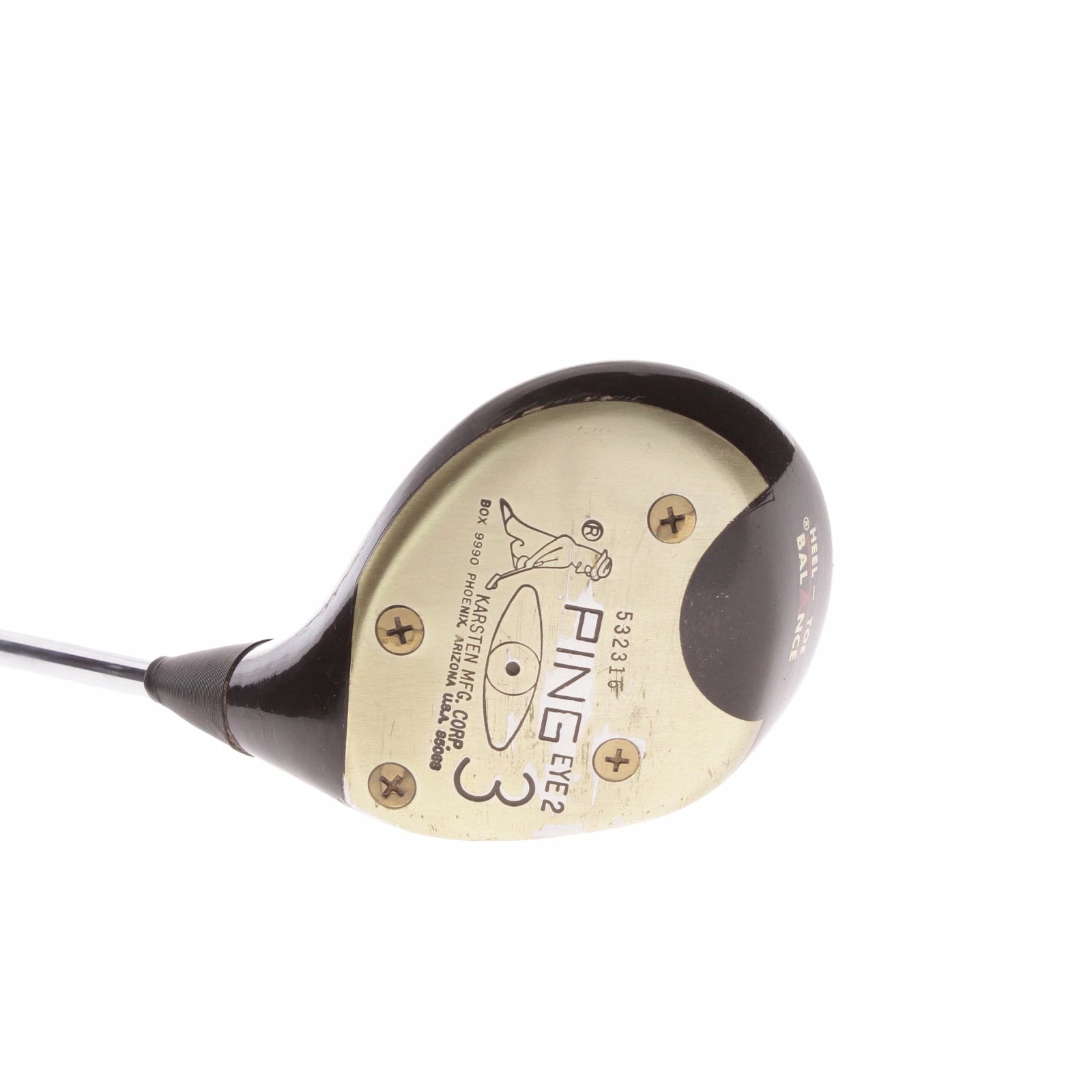 Ping Eye 2 Steel Men's Right Hand Fairway 3 Wood 15 Degree Regular - Ping KT-M 3 Ping Eye 2 Steel Men's Right Hand Fairway 3 Wood 15 Degree Regular - Ping KT-M