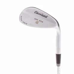 Cleveland 588 RTX Satin Chrome Steel Men's Right Hand Gap Wedge 54 Degree 12 Bounce Wedge - Dynamic Gold -Golf Clubs Shop sh hs52930a 1