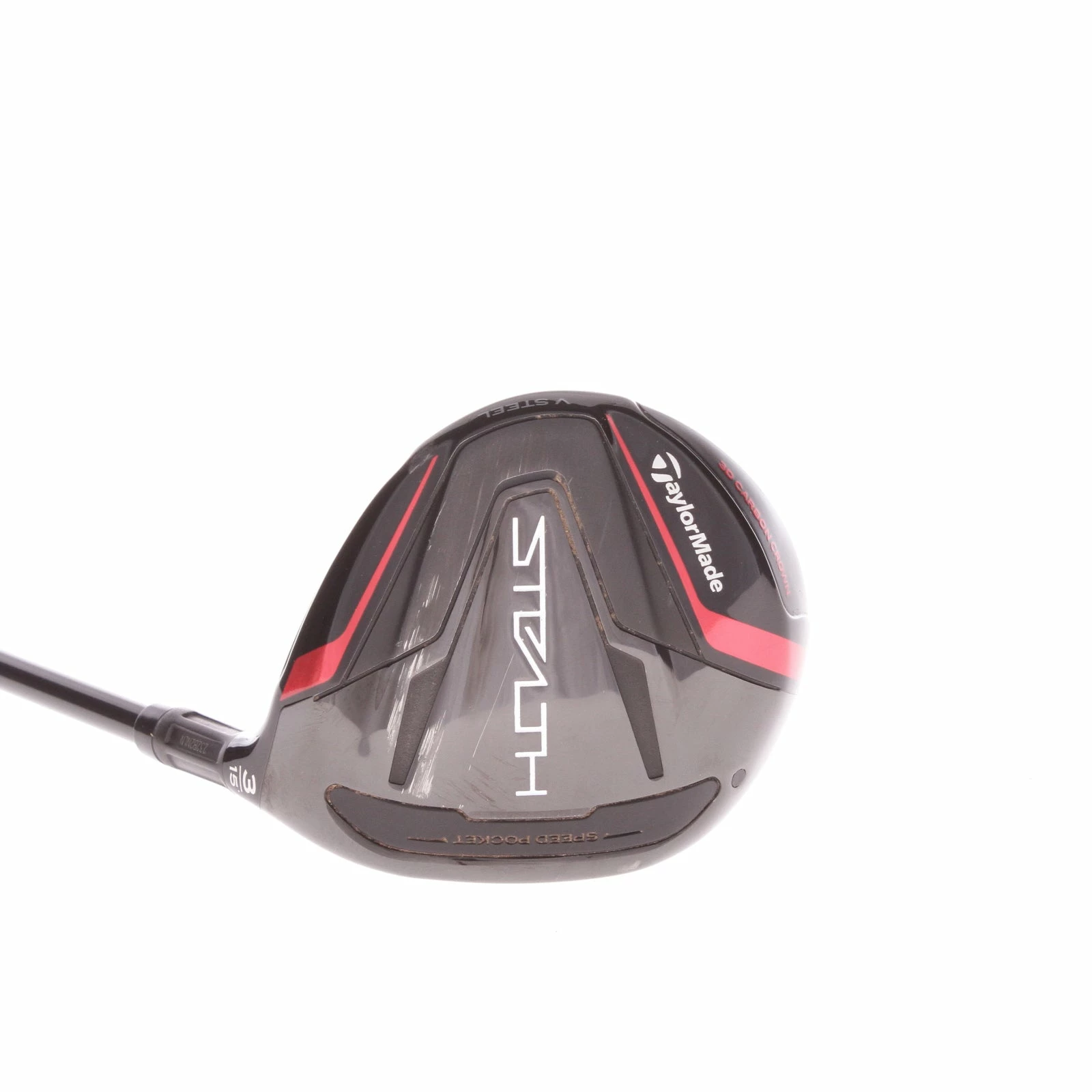 TaylorMade Stealth Graphite Men's Right Hand Fairway 3 Wood 15 Degree Regular - Ventus 5R 4 TaylorMade Stealth Graphite Men's Right Hand Fairway 3 Wood 15 Degree Regular - Ventus 5R - Image 2