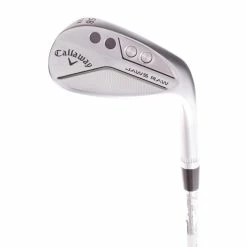Callaway Jaws Raw X Grind Steel Men's Right Hand Lob Wedge 58 Degree 12 Bounce Wedge - Dynamic Gold Spinner