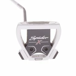 Taylormade Spider X Chalk/White Mens Left Hand Putter 34 Inches - Super Stroke -Golf Clubs Shop sh ir1630b 1